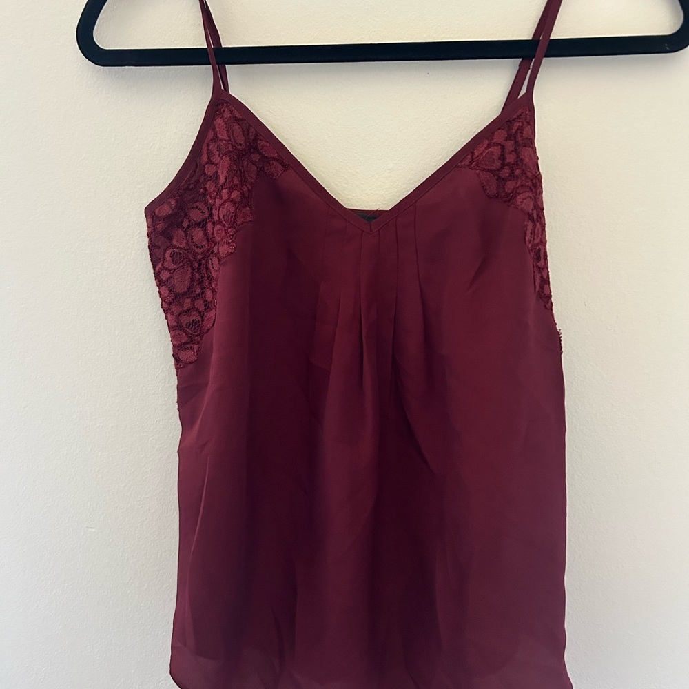 Aritzia Maroon Tank